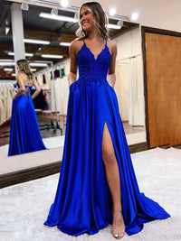Vestido de baile evasê com pregas e recortes, decote coração, sexy, com fenda alta, vestido de noite elegante Ms2504012