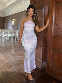 Vestido de baile evasê com pregas e recortes, decote coração, sexy, com fenda alta, vestido de noite elegante Ms2504012