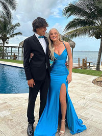 Vestido Formal de Manga Comprida Midi Assimétrico com Drapeado Vestido de Baile Vestido de Cocktail para Escritório Ms2505085