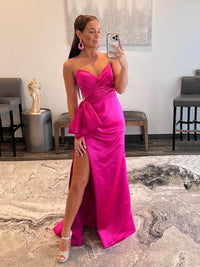 Vestido de Festa com Lantejoulas, Uma Manga, Ombro Só, Vestido de Baile Feminino Brilhante, Vestido de Cocktail para Noite