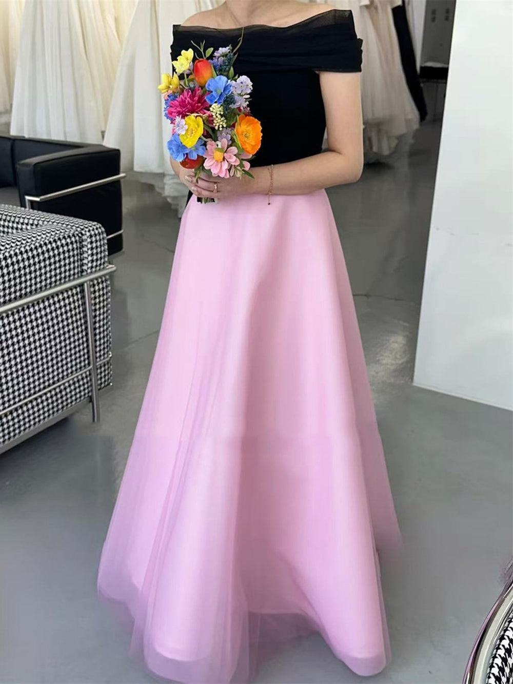 dress party korea Womens Dresses Long Section Party Dress New Banquet Dress Korean Version Of  The Sexy Slim One-Shoulder Dress Female Party Dress Wedding Dress HAKAESR :  Amazon.se: Fashion