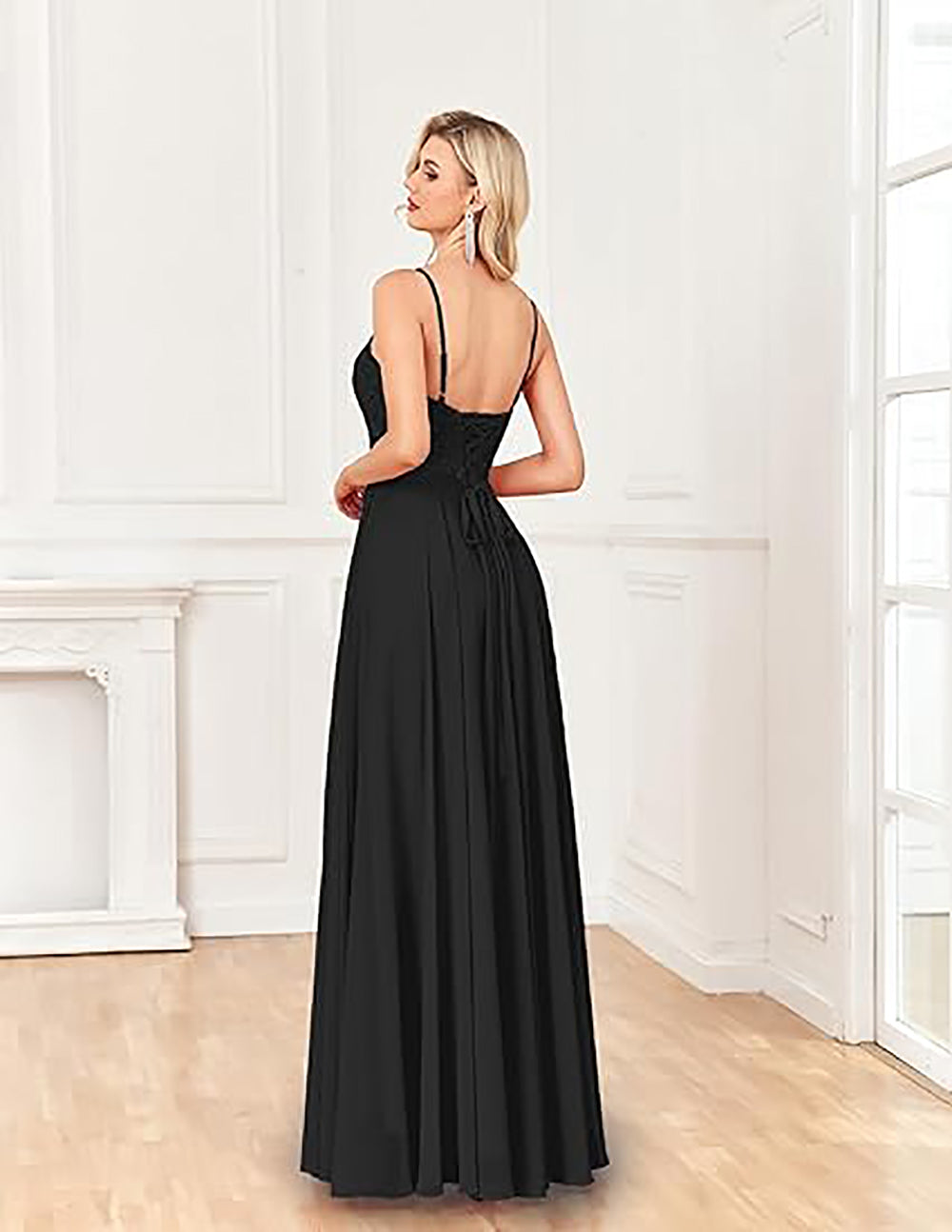 Robe de soirée formelle pour femme en dentelle florale grande taille robe de soirée de mariage maxi robe formelle