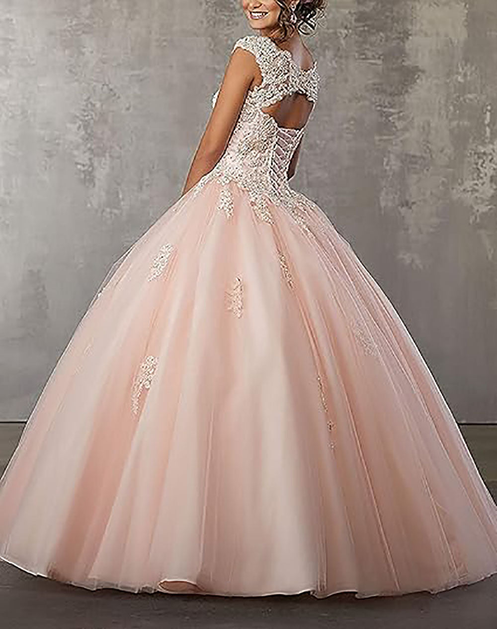Abiti da ballo Quinceanera Abiti Sweet 16 Prom Party Abito da principessa per adolescenti Abito di compleanno