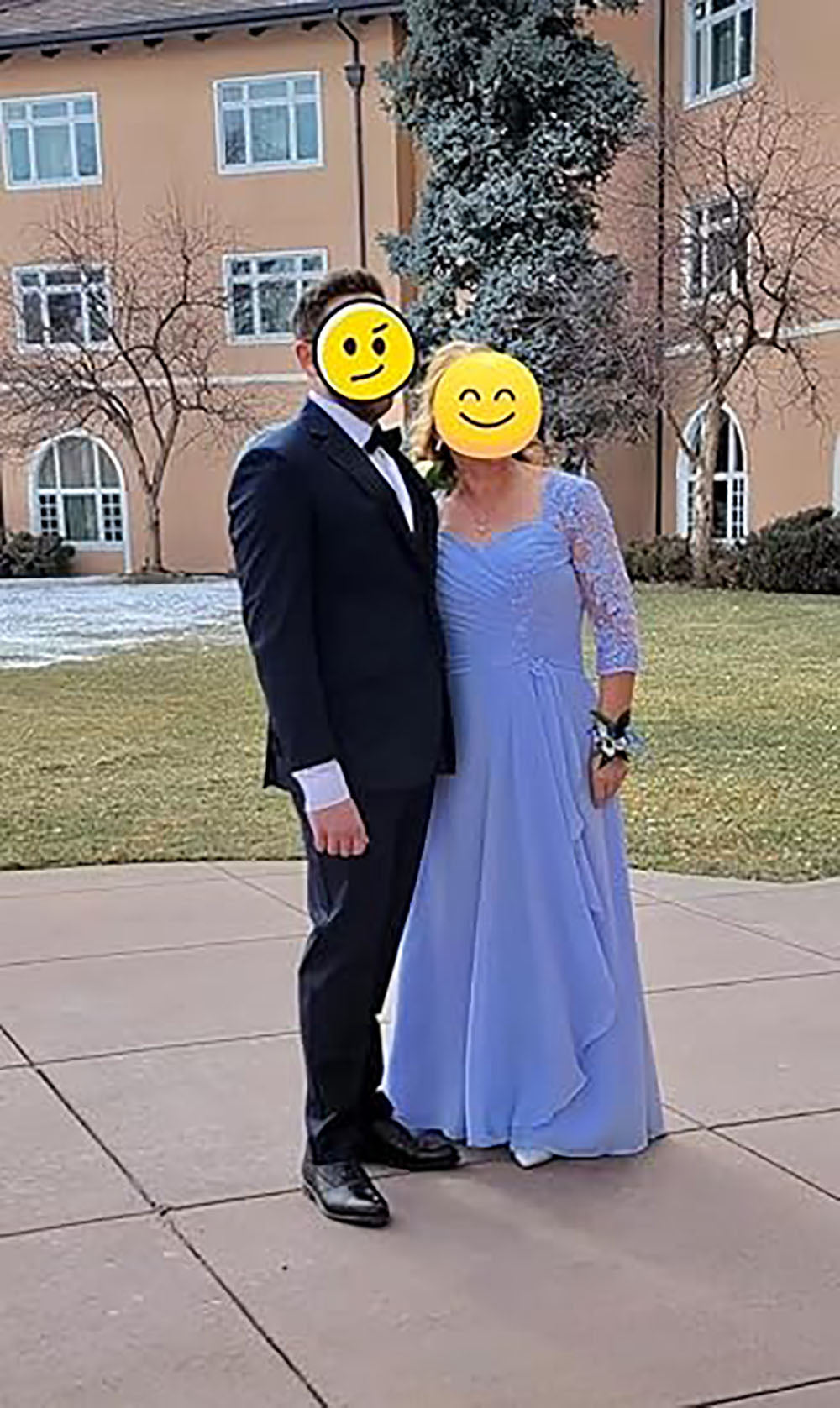 Vestidos de Noiva com Aplicações de Renda, Mangas 3/4, Vestido Formal de Noite Ms2503132