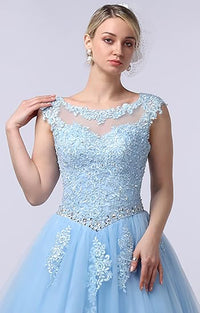 Vestidos de Noiva Encantadores com Decote Barco em Renda, Vestidos de Quinceanera, Vestidos de Baile de Princesa para Festa e Aniversário