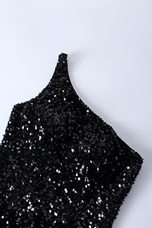 Abiti lunghi formali da donna con paillettes, scollo a barca, vestito scintillante senza maniche, abito da cocktail per feste, abiti da sera con spacco laterale