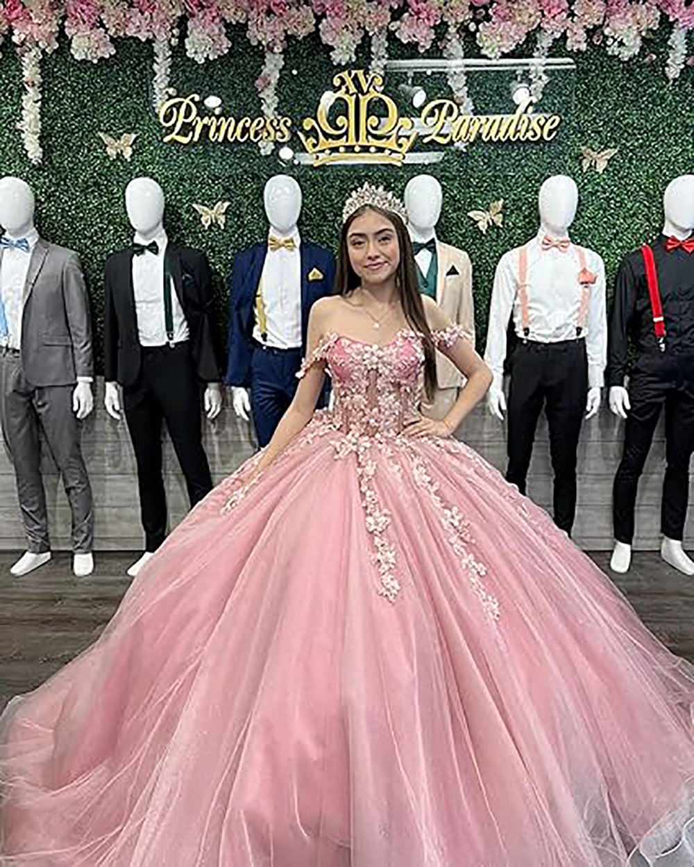 Off The Shoulder Quinceanera Dresses Ball Gown Puffy Sweet 16 Dresses for Teens Lace 15 Dresses for Quinceanera
