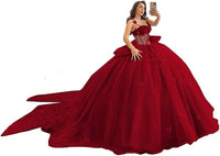 Robes de Quinceanera à bretelles spaghetti avec dentelle papillon et perles Robes de bal en tulle scintillant Robes Sweet 16