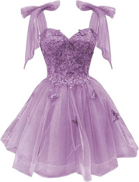 Robe de bal en tulle longueur thé pour femmes, épaules dénudées, robe de bal pour adolescentes, robe de princesse bouffante perlée en cœur