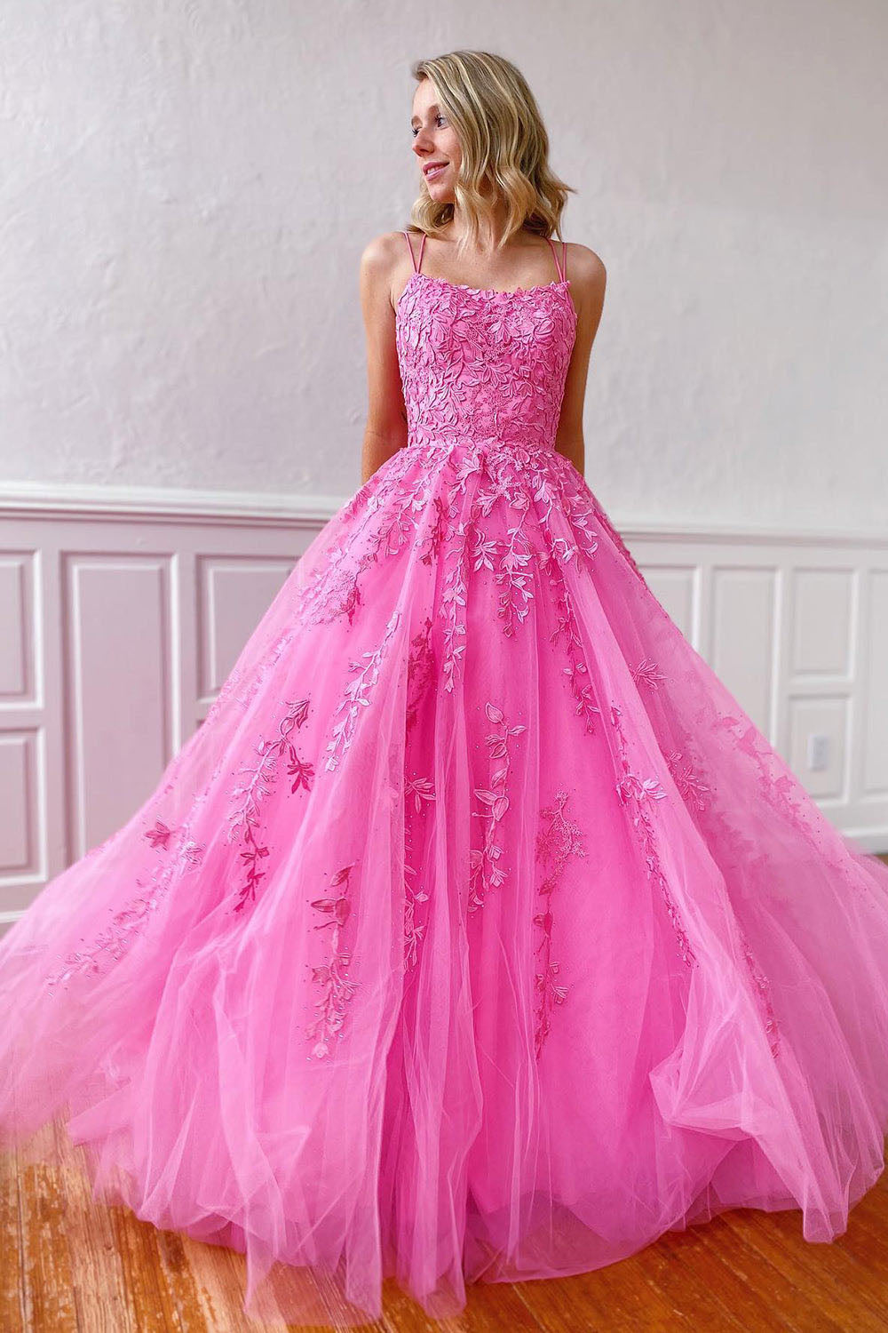 Abiti da sera in tulle lunghezza tè per donne, abiti da ballo con spalle scoperte, per adolescenti, scollo a cuore, decorati con perline, abito principessa gonfio