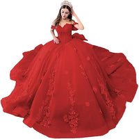 Sweetheart Ball Gown Quinceanera Dresses Bead Appliques Flower Pink Prom Dress Party Gowns Vestidos De 15 Anos