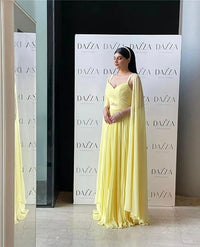 Abiti da Celebrità Abito da Festa in Chiffon Donna Elegante Abito da Sera Formale Pieghe Abito da Gala Donna