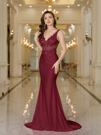 Corset Wedding Dress 2025 Mermaid Lace Applique Bridal Gown for Modern Bride Ms2503162