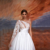 Sexy Bohemia Wedding Dresses Vintage Pockest A-Line Lace Allliques Bridal Gowns Princess Bride Dress