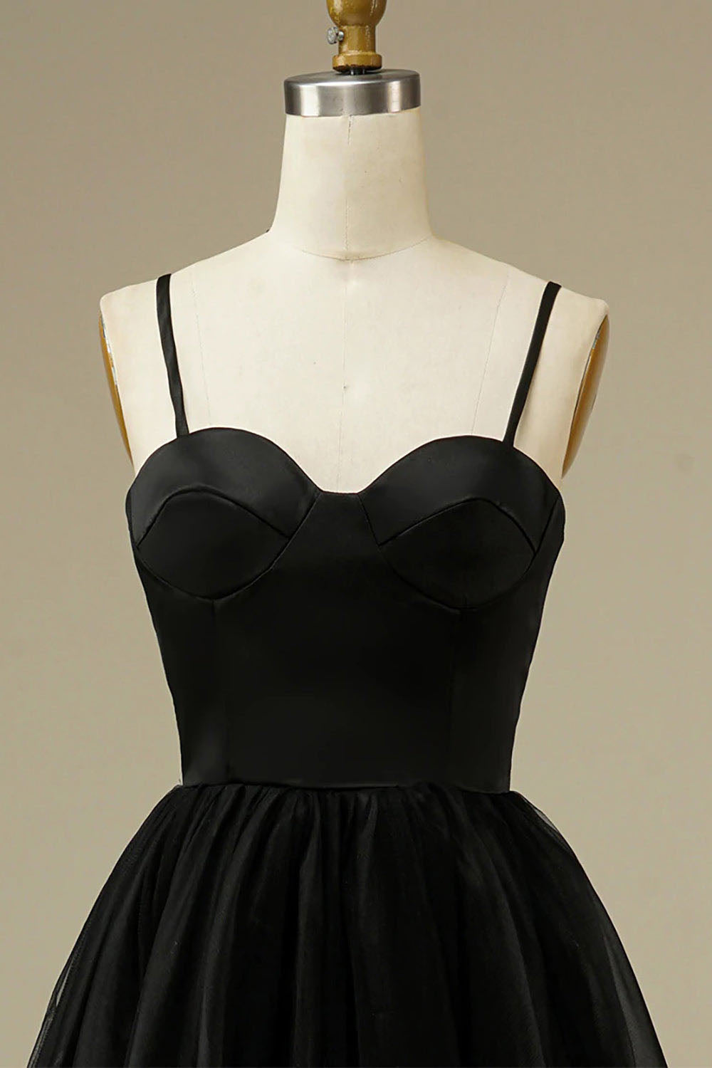 Vestidos de Baile de Comprimento Chá em Tule para Mulheres, Vestidos de Baile Ombro a Ombro, Vestidos de Princesa Jovens com Decote Coração, Bordados e Bufantes