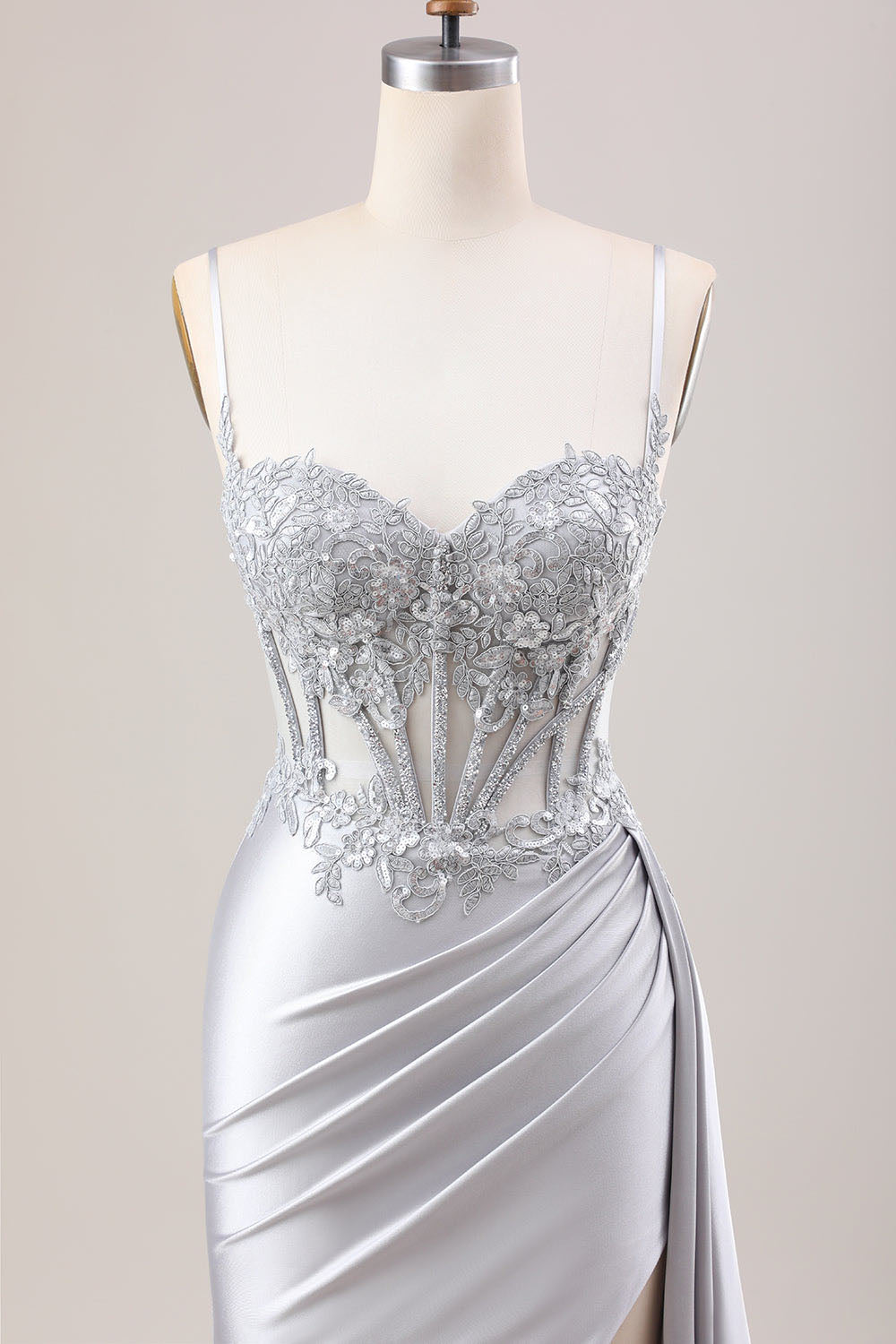 Robe de soirée à paillettes noires, robe de soirée de luxe en dentelle brodée, fentes latérales, robe de soirée de remise de diplôme pour femmes
