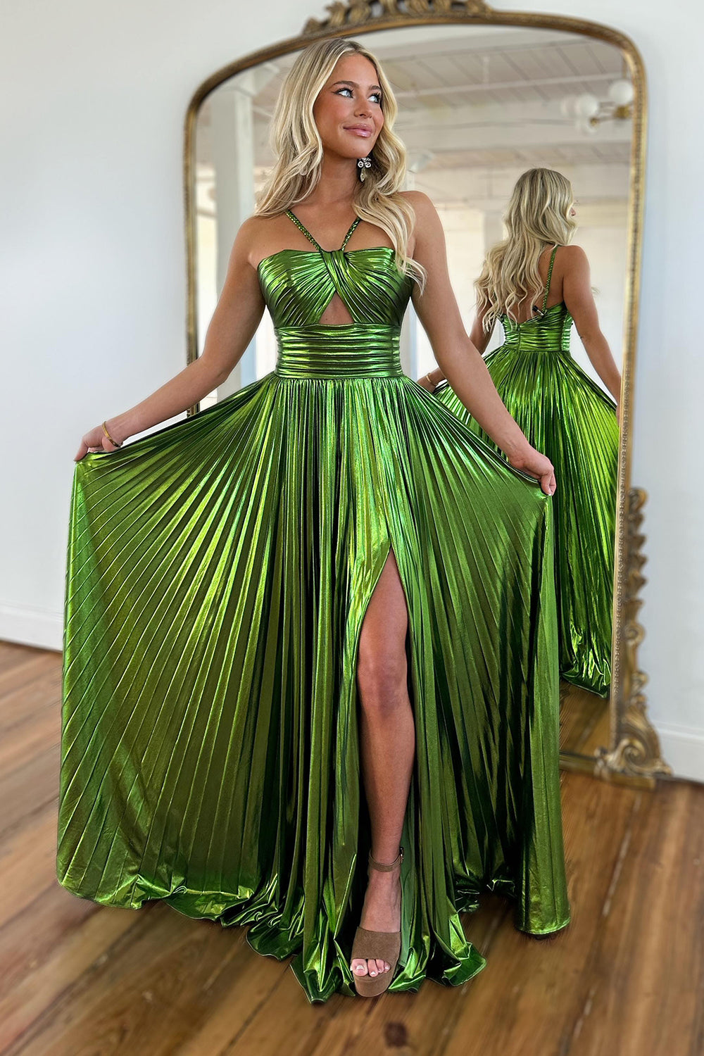 Robe de soirée à paillettes noires, robe de soirée de luxe en dentelle brodée, fentes latérales, robe de soirée de remise de diplôme pour femmes