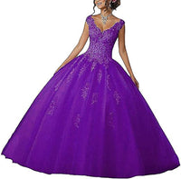 Abiti da ballo Quinceanera Abiti Sweet 16 Prom Party Abito da principessa per adolescenti Abito di compleanno