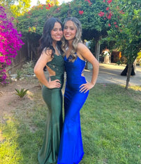 Vestido de baile evasê com pregas e recortes, decote coração, sexy, com fenda alta, vestido de noite elegante Ms2504012