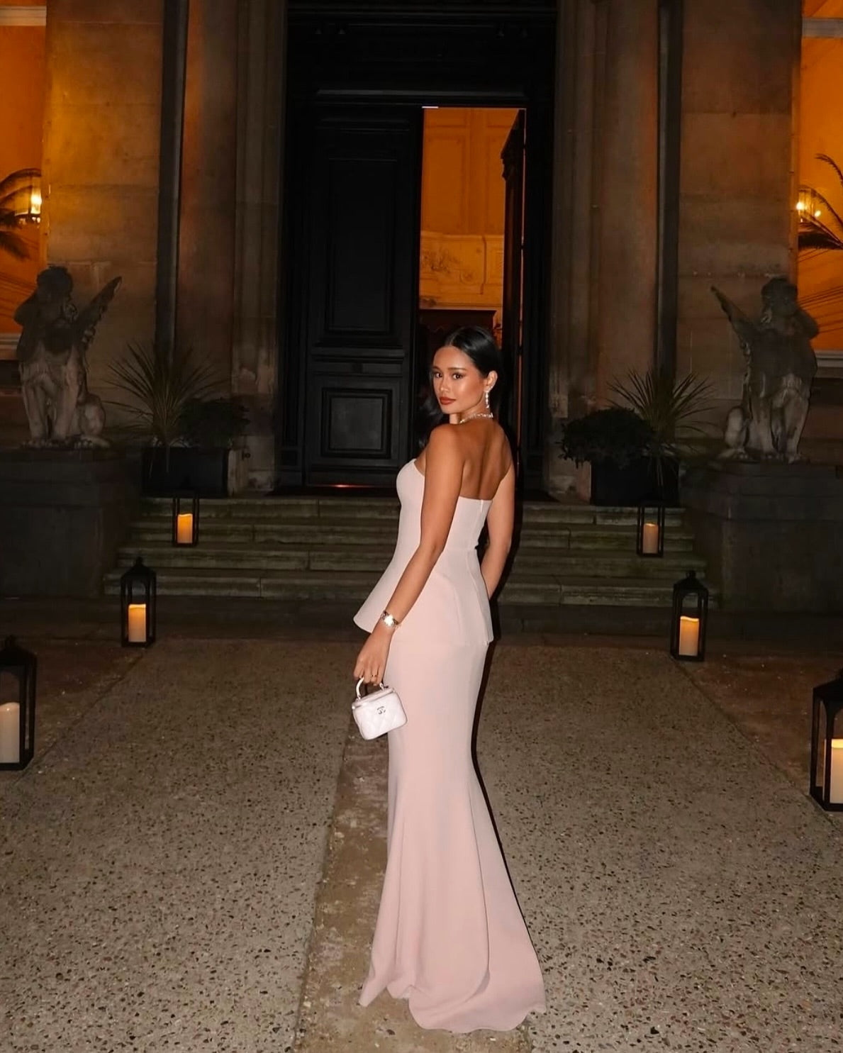 Ballkleid mit tiefem Ausschnitt und Spaghettiträgern, A-Linie, Tüll, Abendkleid, langes formelles Kleid für Damen