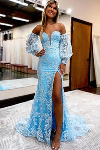 Robe de soirée longue en tulle à bretelles spaghetti et décolleté plongeant pour femme