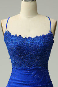 Abito da sera elegante a linea A con pieghe, scollo a cuore, spacco alto sexy Ms2504012