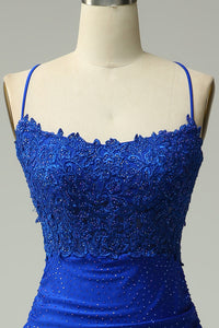 Abito da sera elegante a linea A con pieghe, scollo a cuore, spacco alto sexy Ms2504012