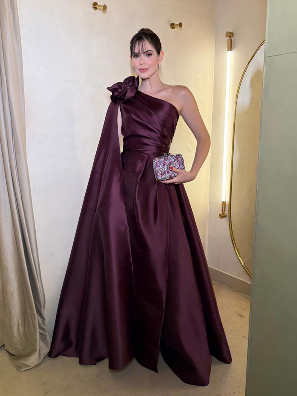 Vestido de Baile Azul Céu com Corpete de Renda, Decote Coração, Vestido de Aniversário em Chiffon com Camadas, Vestidos de Formatura para Adolescentes