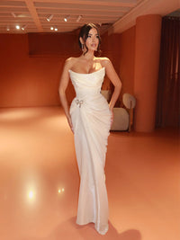 Elegantes grünes Ballkleid mit Rüschen und Rundhalsausschnitt für Damen, formelle Anlässe, Partykleid, Abendkleid