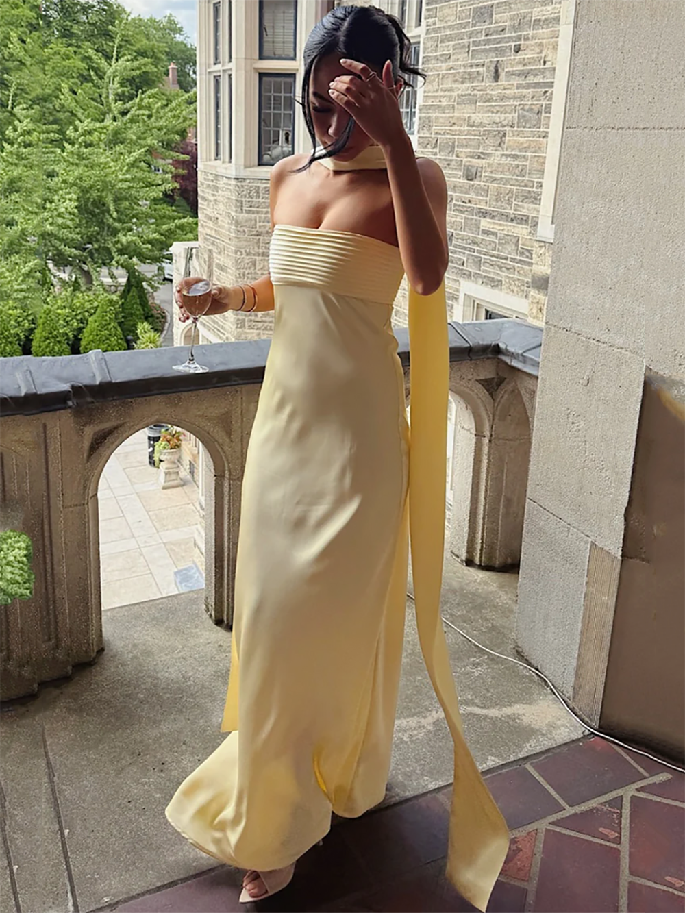 Vestido de fiesta azul cielo con corsé de encaje, escote corazón, vestido de cumpleaños, gasa con volantes, vestidos de graduación para adolescentes