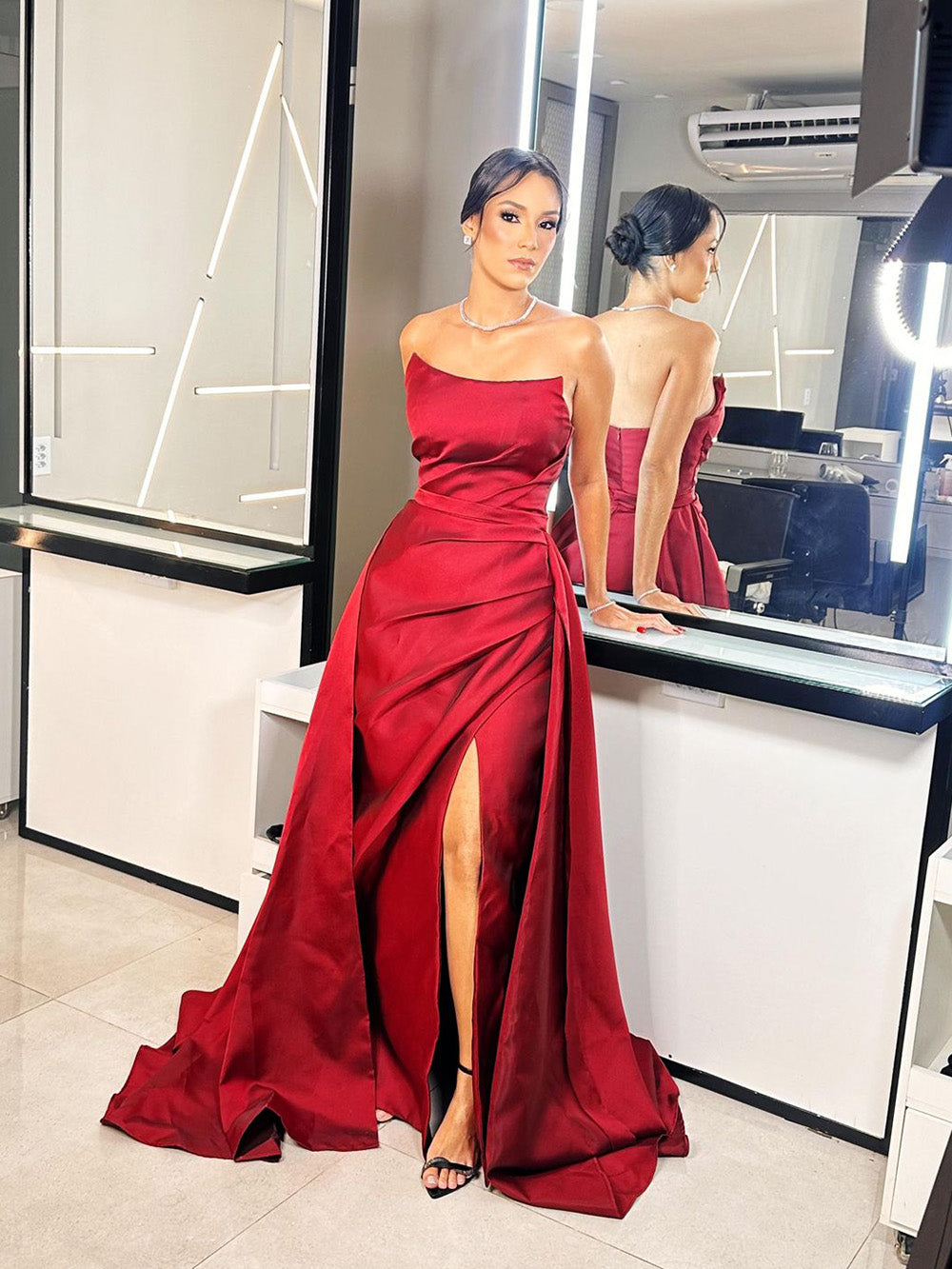 Vestido de fiesta azul cielo con corsé de encaje, escote corazón, vestido de cumpleaños, gasa con volantes, vestidos de graduación para adolescentes