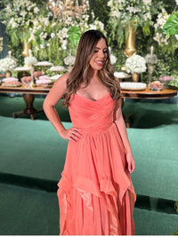 Einschultriges Pailletten-Ballkleid mit Schlitz Glitzer Langes Meerjungfrauen-Abendkleid Partykleid
