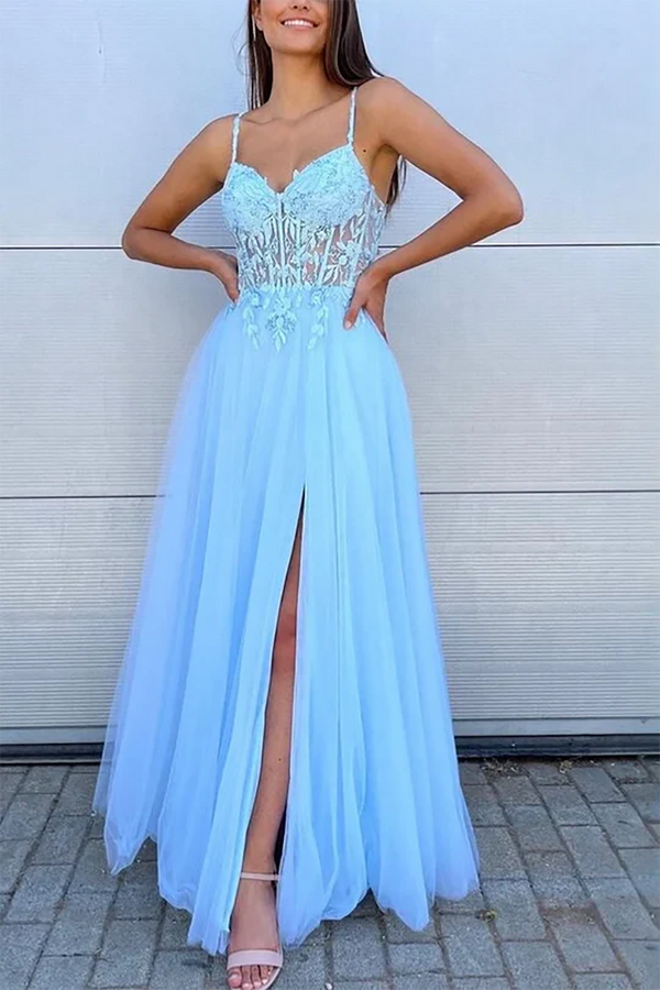Teelanges Ballkleid aus Tüll für Damen, schulterfrei, Ballkleid, Teenager, Herzausschnitt, mit Perlen besetzt, bauschiges Prinzessinnenkleid