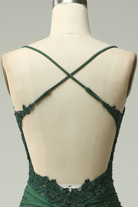 Abito da sera elegante a linea A con pieghe, scollo a cuore, spacco alto sexy Ms2504012