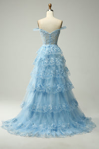 Robe de bal bordeaux à une épaule longue avec fente robe de soirée formelle en dentelle appliquée robe de soirée pour adolescentes