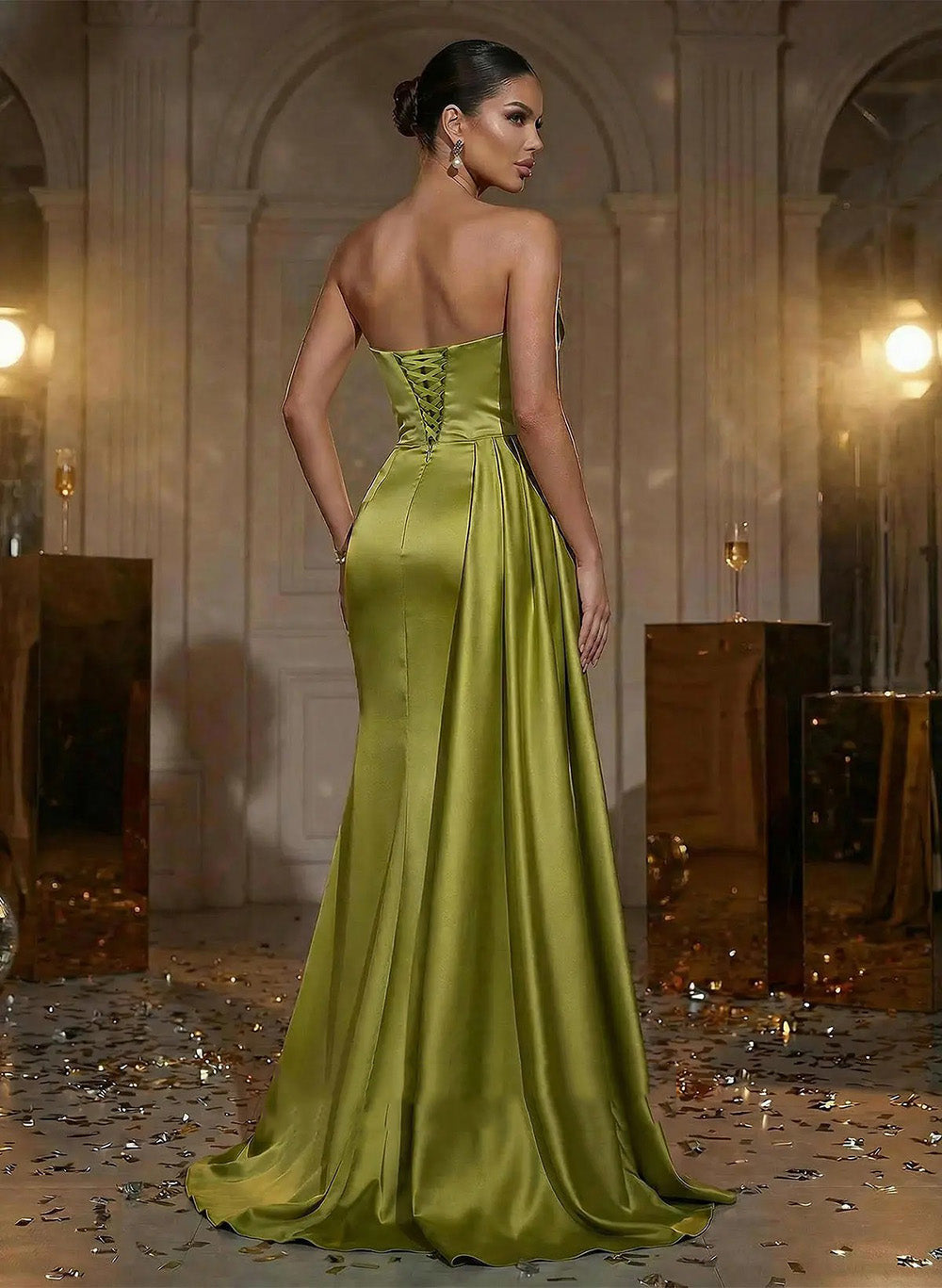 Vestido de Baile Azul Céu com Corpete de Renda, Decote Coração, Vestido de Aniversário em Chiffon com Camadas, Vestidos de Formatura para Adolescentes