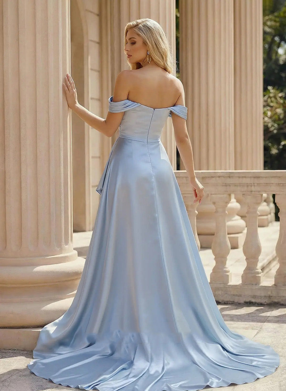 Robe de bal bleu ciel en dentelle avec corset et décolleté en cœur, robe d'anniversaire en mousseline de soie à plusieurs niveaux, robes de remise de diplôme pour adolescentes