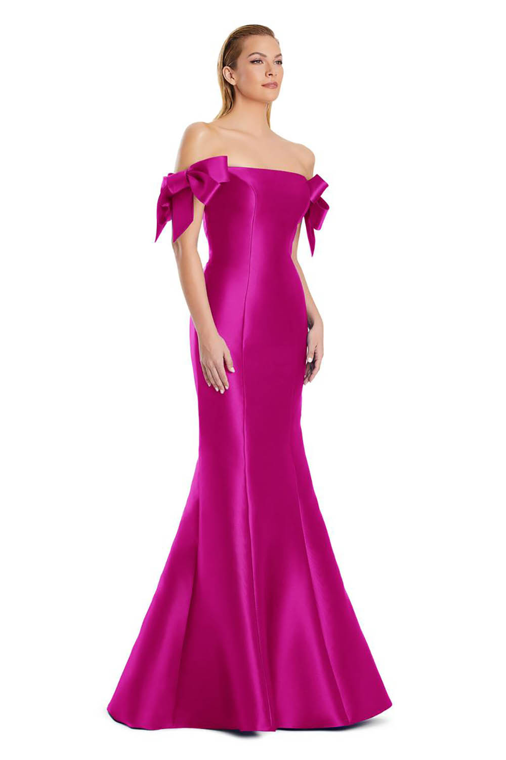 Robe de soirée longue à paillettes asymétrique avec fente et paillettes