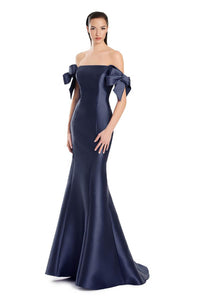 Robe de soirée longue à paillettes asymétrique avec fente et paillettes
