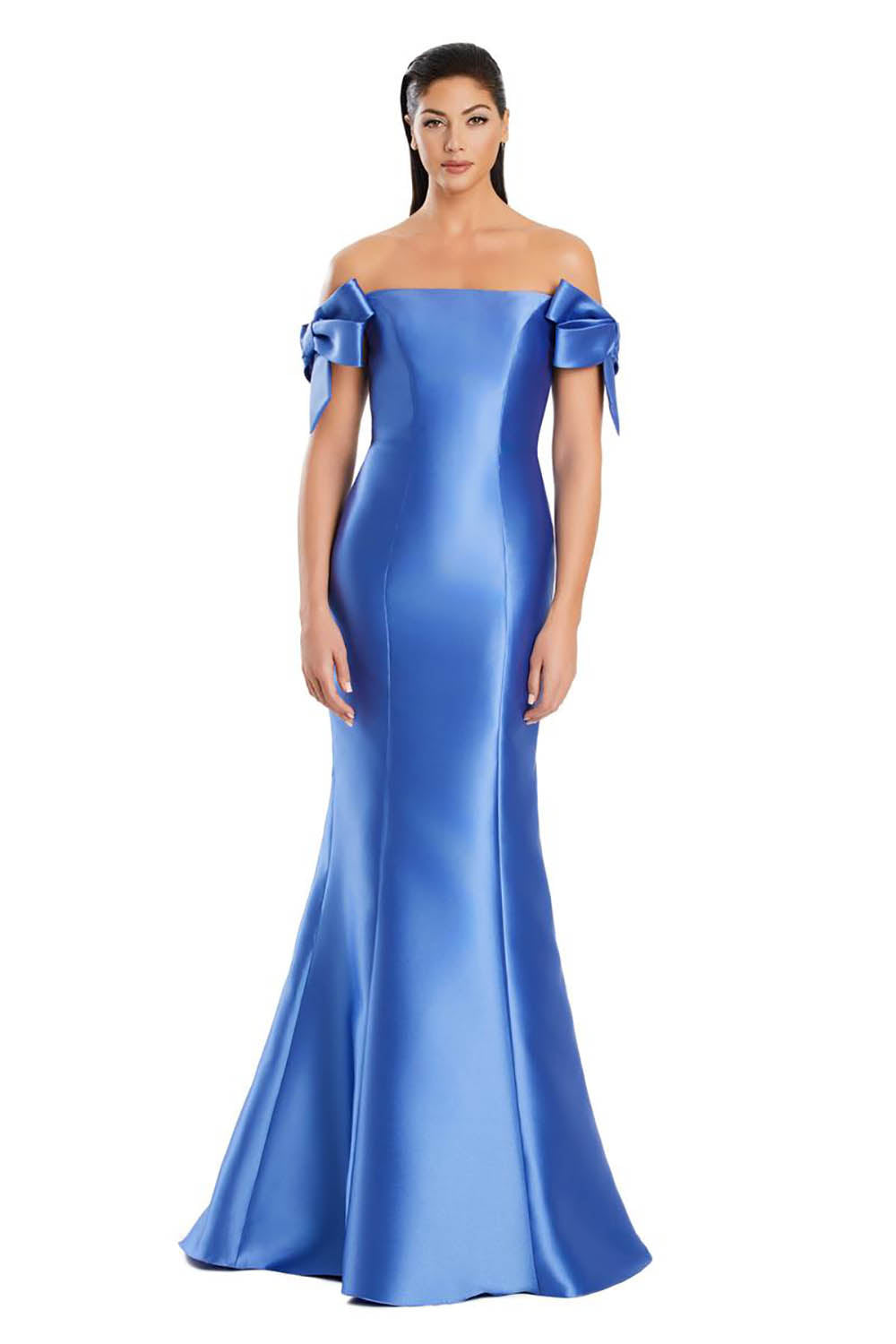 Robe de soirée longue à paillettes asymétrique avec fente et paillettes