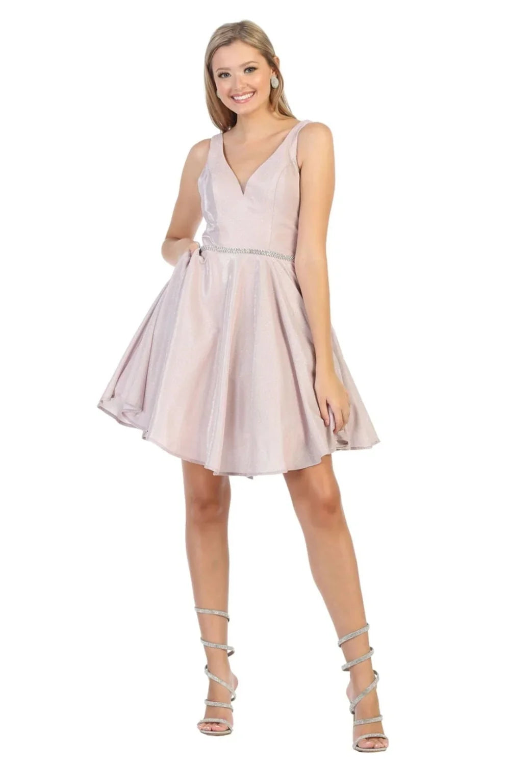 Robes de soirée à paillettes scintillantes 2024 pour adolescentes, épaules dénudées, courtes, en dentelle, robes de bal, robe de cocktail