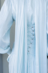 Elegantes grünes Ballkleid mit Rüschen und Rundhalsausschnitt für Damen, formelle Anlässe, Partykleid, Abendkleid