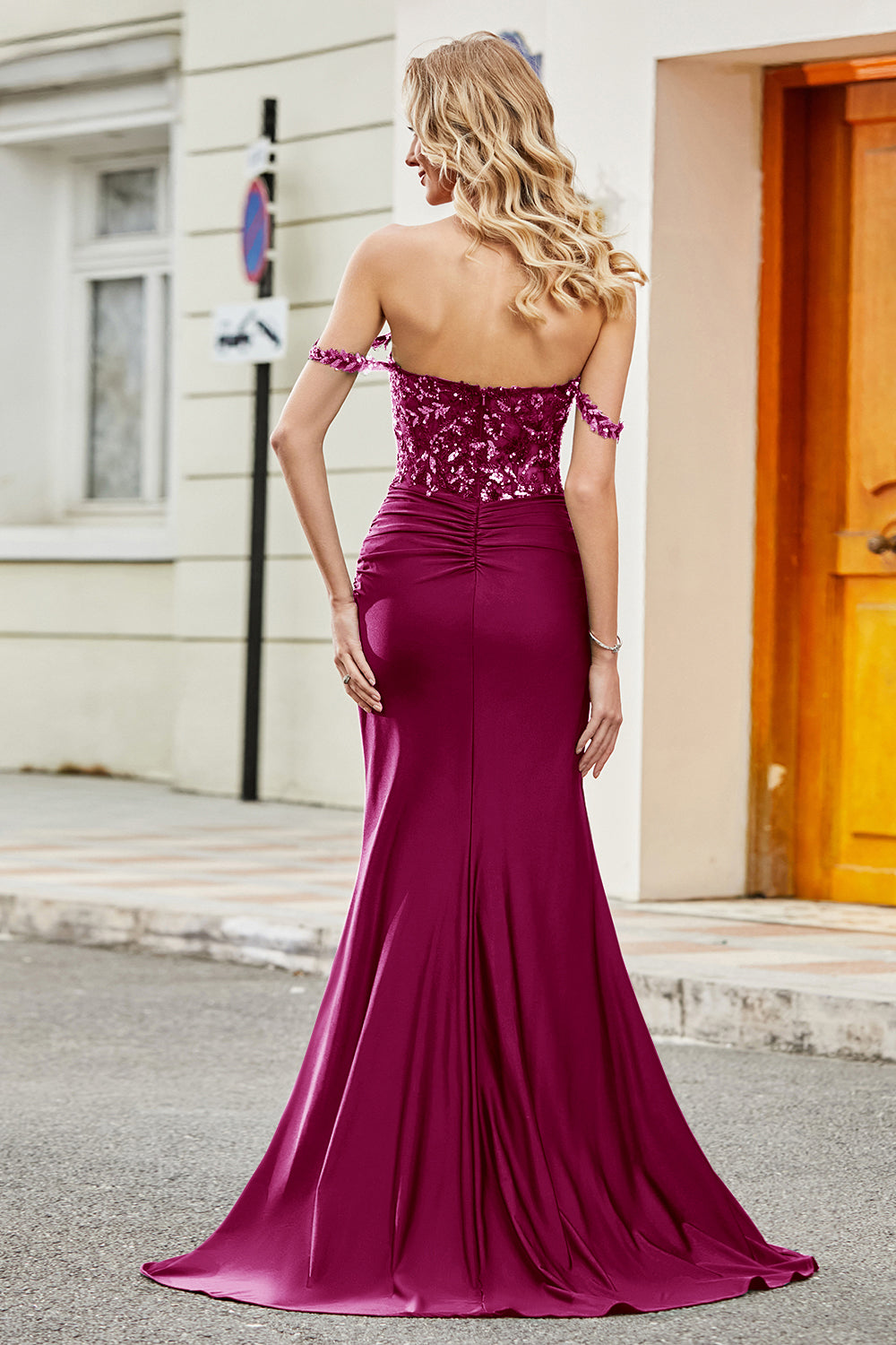 Off Shoulder Mermaid Prom Dress Ruched Long Evening Dress Ms2511213 Msikoods Official Store Off Shoulder Mermaid Prom Dress Ruched Long Evening Dress Ms2511213 Msikoods Official Store