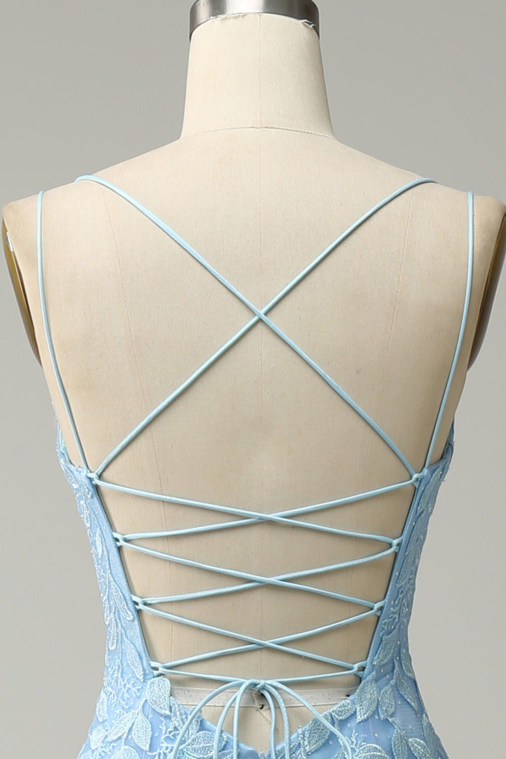 Abito da sera elegante a linea A con pieghe, scollo a cuore, spacco alto sexy Ms2504012