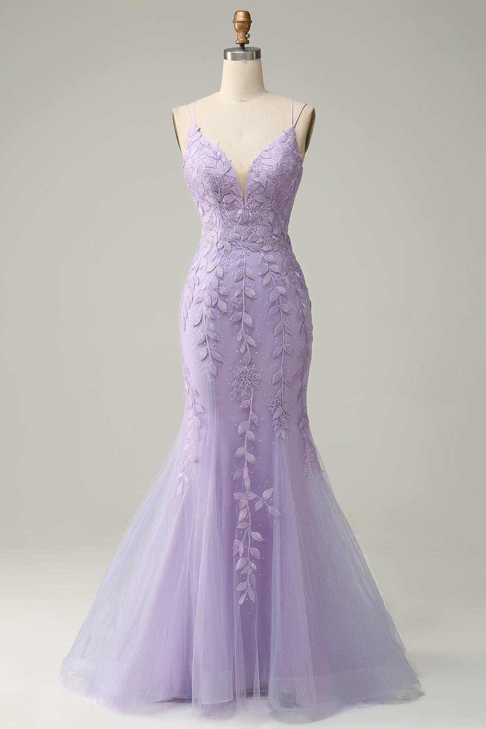 Abito da sera elegante a linea A con pieghe, scollo a cuore, spacco alto sexy Ms2504012