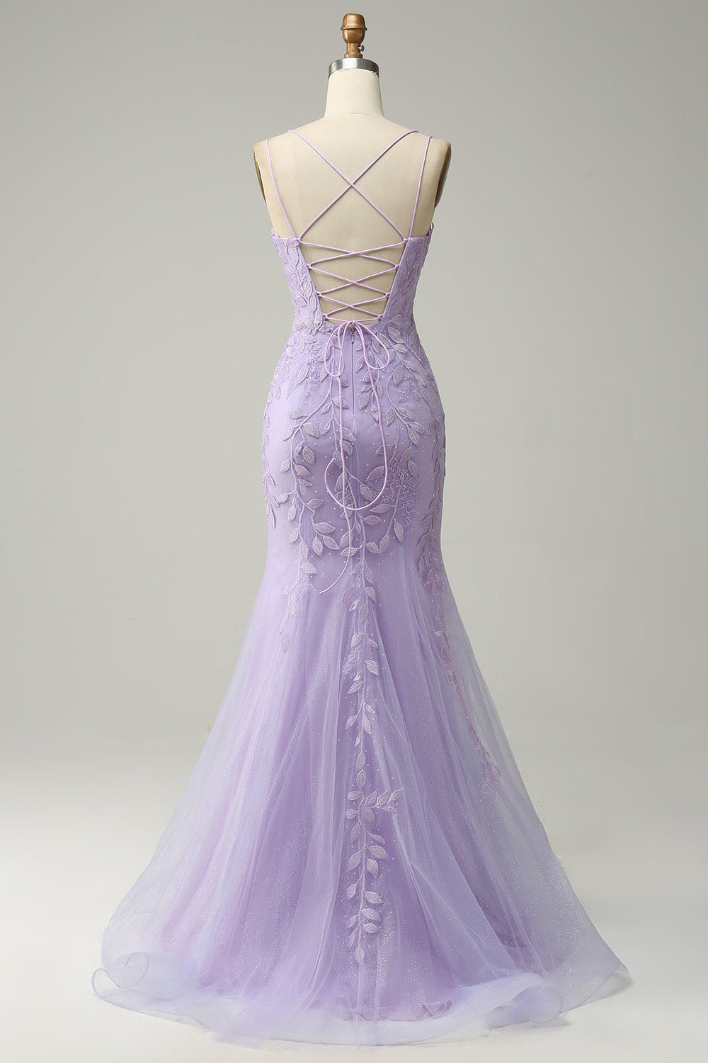 Abito da sera elegante a linea A con pieghe, scollo a cuore, spacco alto sexy Ms2504012