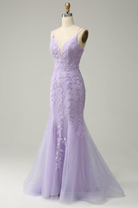Abito da sera elegante a linea A con pieghe, scollo a cuore, spacco alto sexy Ms2504012