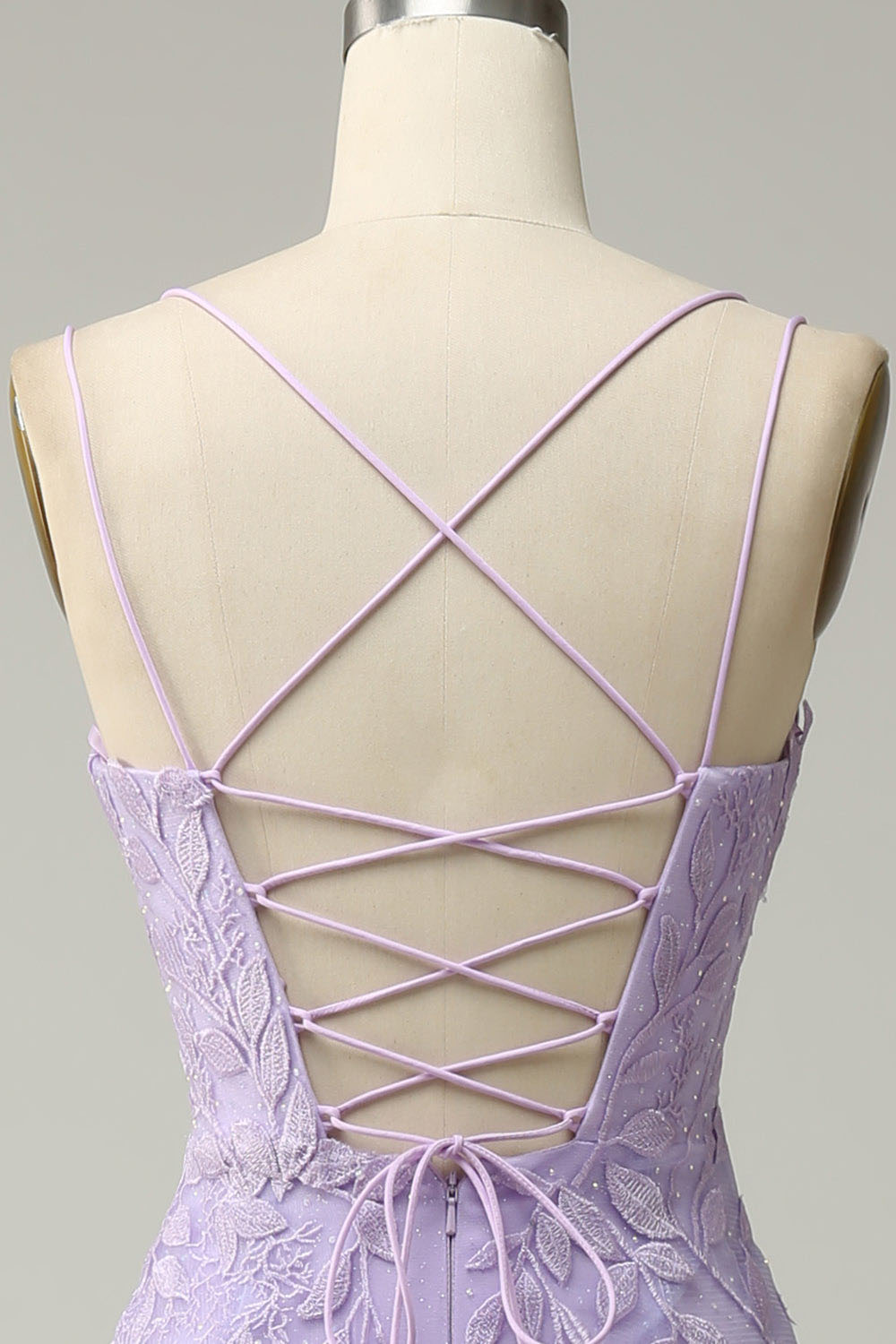 Abito da sera elegante a linea A con pieghe, scollo a cuore, spacco alto sexy Ms2504012