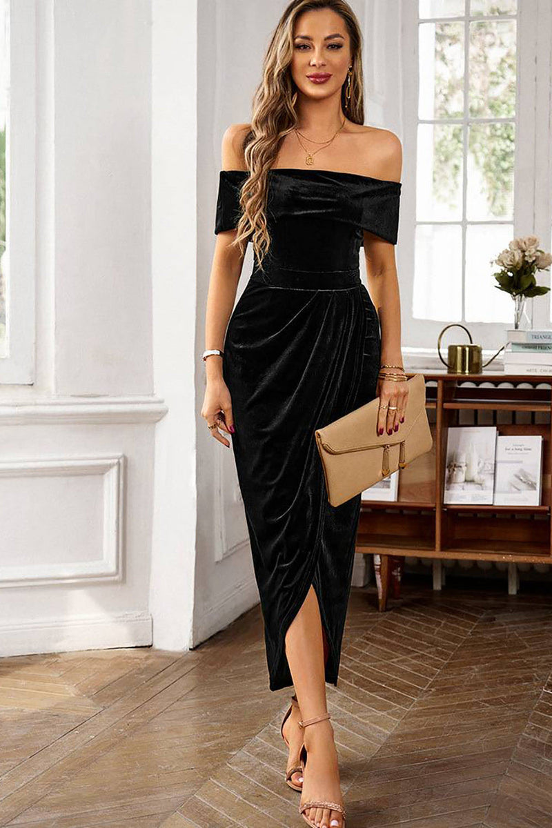 Robe de bal en tulle longueur thé pour femmes, épaules dénudées, robe de bal pour adolescentes, robe de princesse bouffante perlée en cœur
