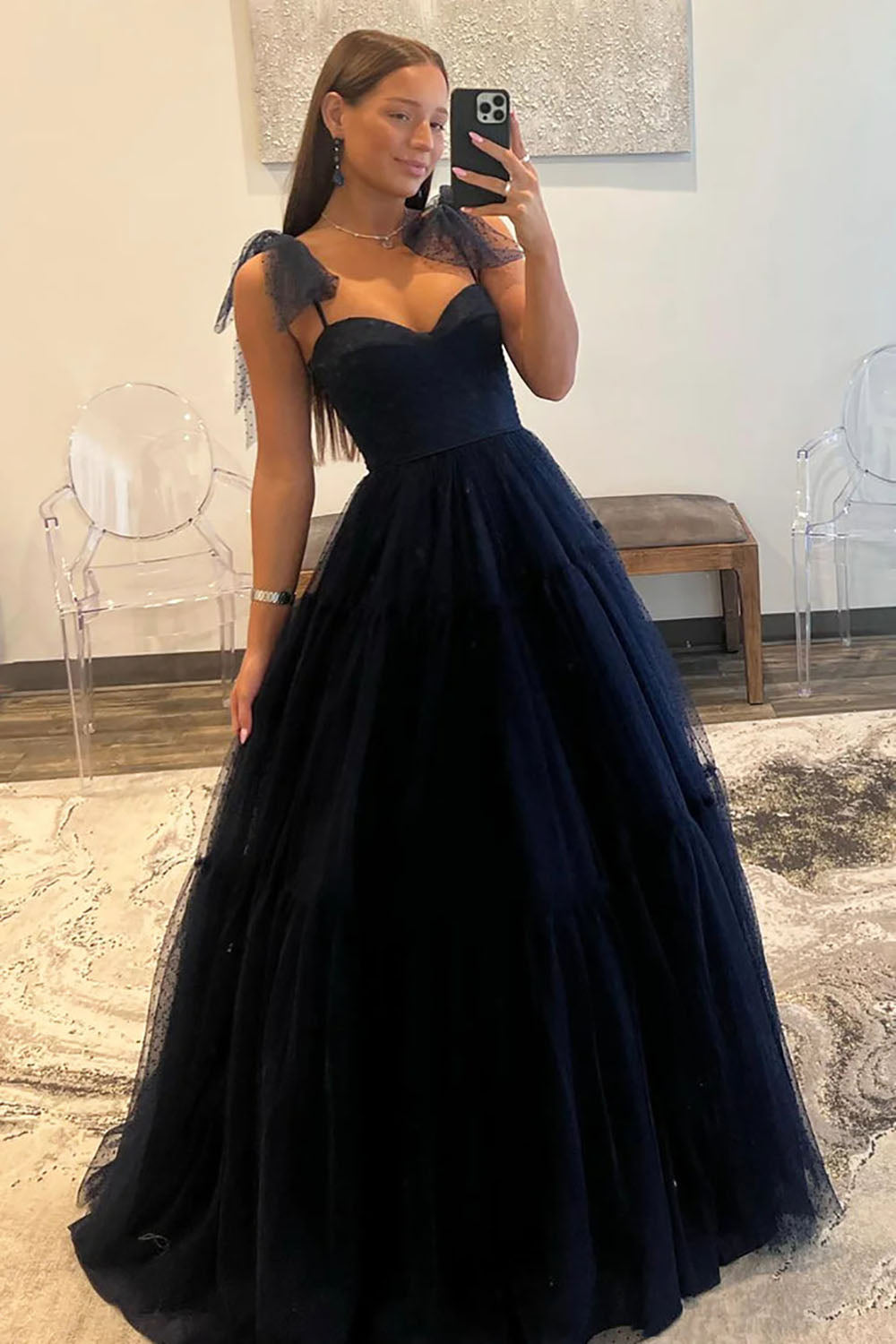 prom dress with bow tie Bow Prom Dresses, Cute Formal Gowns with Bow